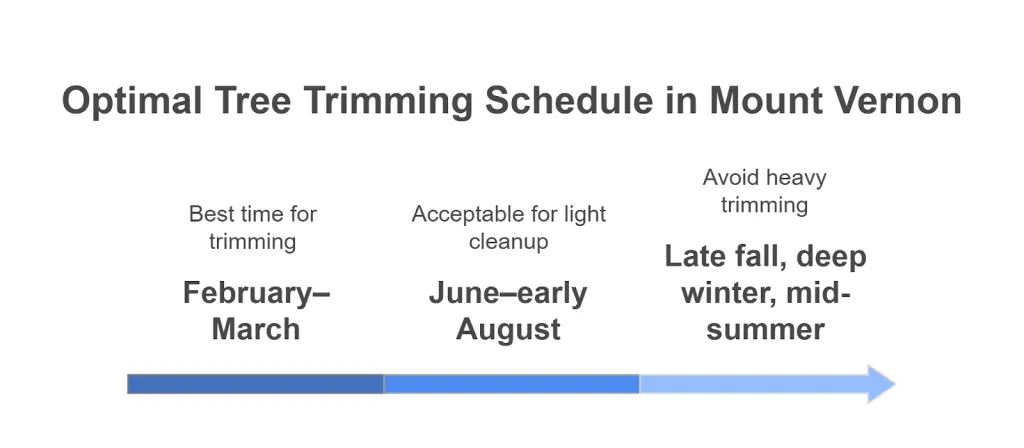 Optimal Tree Trimming Schedule in Mount Vernon, WA
