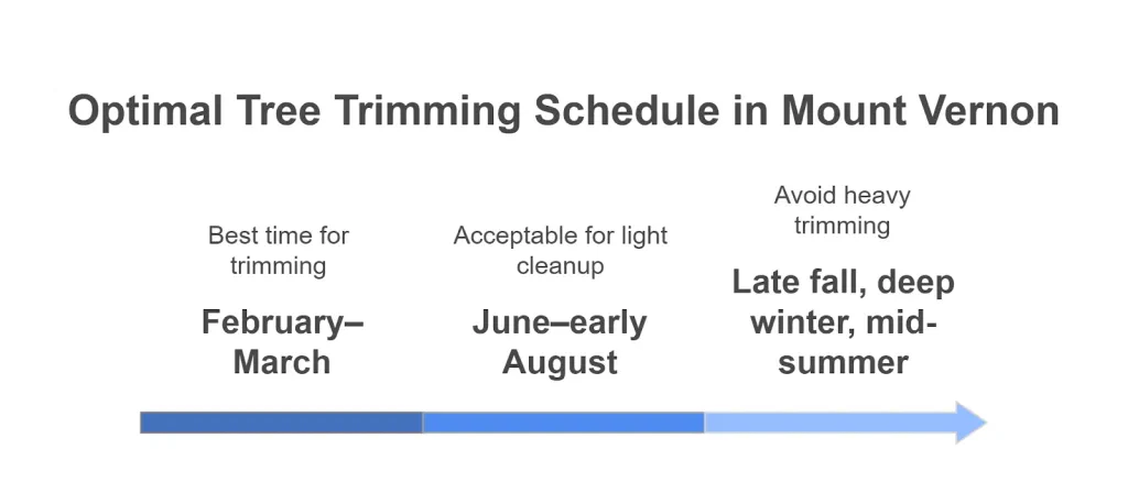 Optimal Tree Trimming Schedule in Mount Vernon, WA